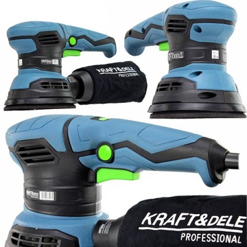 ЭКСЦЕНТРИЧЕСКАЯ ШЛИФОВАЛЬНАЯ МАШИНА 125 мм, 1200 Вт KD