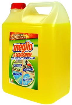 MEGLIO PŁYN ODTŁUSZCZACZ LEMON SPRAY ZAPAS 5L