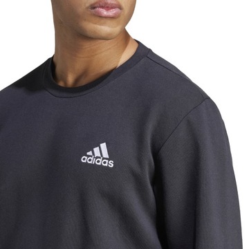 Adidas bluza męska Essentials Fleece czarna r.L