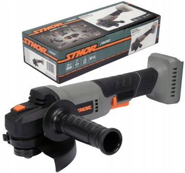 УГЛОВАЯ ШЛИФОВАЛЬНАЯ МАШИНА STHOR 125 ММ АККУМУЛЯТОРНАЯ 20 В