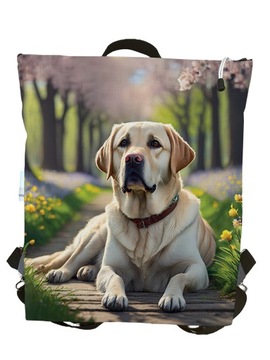Plecak / Plecak z zwierzakiem / Plecak z psem / Pies / Labrador retriever