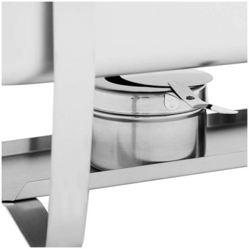 Баня-фуршет для блюд с нагревательной пастой 1/2 GN + 2x 1/4