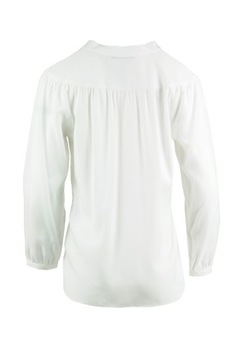MAXIMA koszula bluzka biała długi rękaw 38