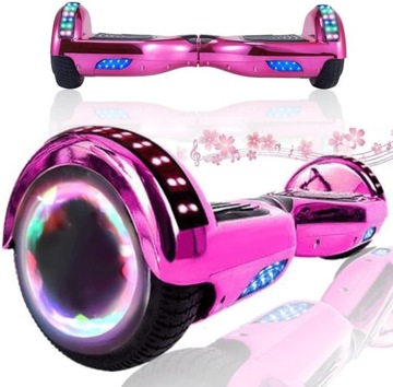 DESKOROLKA ELEKTRYCZNA HOVERBOARD 6,5 CALA BT LED 3 LATA GWARANCJI 800 ETUI