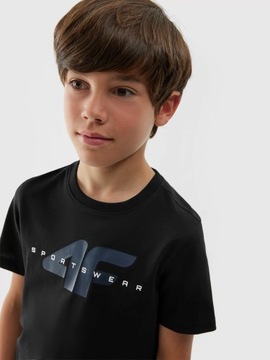 KOSZULKA CHŁOPIĘCA 4F T-SHIRT BAWEŁNA 164
