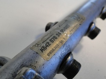 MERCEDES R W251 251 LISTWA WTRYSKOWA DIESEL 642