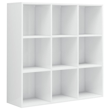 Regał VidaXL 801131 1 cm x 1 cm x 1 cm biały