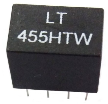 Filtr ceramiczny do CB LT455HTW 455kHz 5pin 1+4