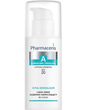 Pharmaceris A Vita-Sensilium krem lekki SPF20 głęboko nawilżający 50 ml