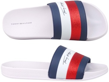 TOMMY HILFIGER POOL SHOWER KLAPKI PLAŻA NA BASEN