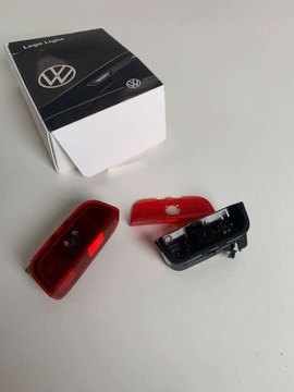 Volkswagen 000052120C projektor LED z logo