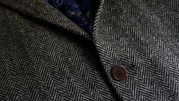 Next Tweed Marynarka r. 62 XXXXL Italy Tweed