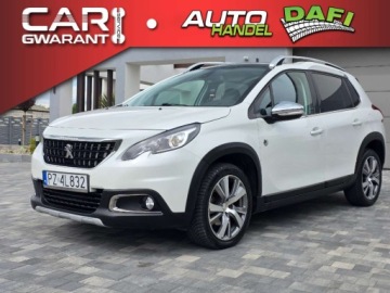 Peugeot 2008 I SUV Facelifting 1.2 PureTech 110KM 2016 Peugeot 2008 1.2 110Ps Navi Skora Panorama Zarej.PL Gwarancja 1.2