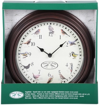 НАСТЕННЫЕ ЧАСЫ СО ЗВУКАМИ ПТИЦ