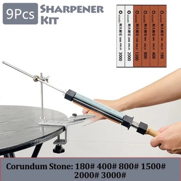 Adjustable Angle Fixed Knife Sharpener Kit Pro Blade Sharpening Scissors Po