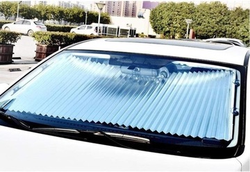 УФ солнцезащитный козырек для коврика на лобовое стекло автомобиля с присоской 150*70см