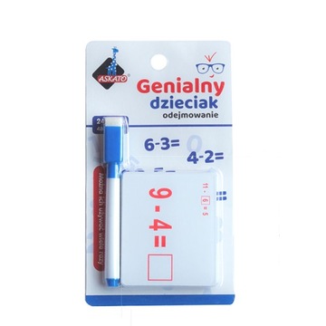 110196 GENIALNY DZIECIAK FISZKI MATEMATYCZNE ODEJM