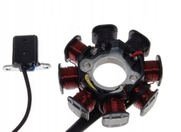 КАТУШКА СТАТОРА СКУТЕРА 4T VAPOR QUEST ZIPP
