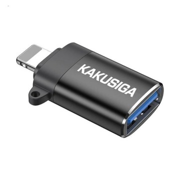 Adapter IPhone OTG konwerter, męski na żeński USB do telefonu Apple.