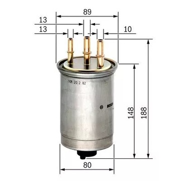 BOSCH 0 450 906 508 FILTR PALIVA