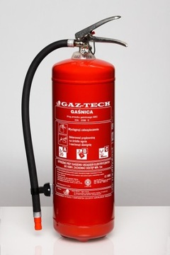 GAŚNICA proszkowa 6kg ABC/ES DO 400KV GAZ-TECH