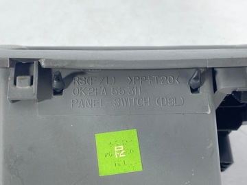 KIA CARENS 2 II 02-06 PANEL PŘEPÍNAČŮ SKEL OE 0K2FA55311