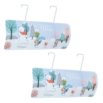 Регулируемый дефлектор кондиционера, 2 шт.