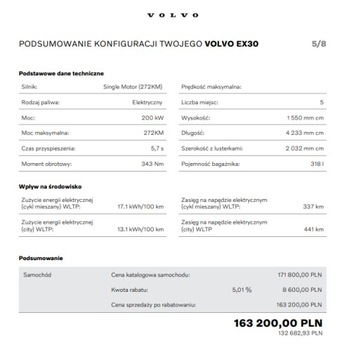 Volvo 2024 VOLVO EX30 DOSTĘPNE OD RĘKI, zdjęcie 13