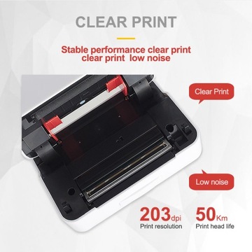 Drukarka etykiet CNS-310 USB 80mm