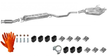 SAAB 9-5 2.0 2.2D 2.3 3.0D (01-05) UKŁAD WYDECHOWY
