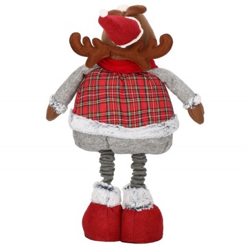 ТЕЛЕСКОПИЧЕСКИЙ РОЖДЕСТВЕНСКИЙ ОЛЕНЬ ПОД ЕЛКОЙ XXL ОРНАМЕНТ РОЖДЕСТВЕНСКОЕ УКРАШЕНИЕ