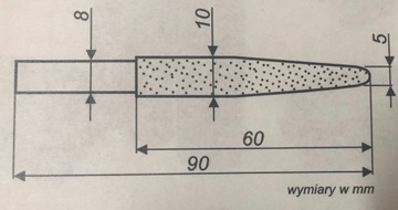 СВЕРЛО АЛМАЗНОЕ ДЛЯ РЕЗЬБЫ ПО ГРАНИТУ GRESS FI 10-5