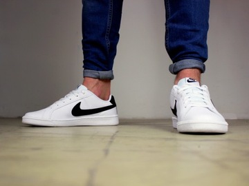 buty męskie Nike SKÓRZANE sportowe sneakersy SKÓRA trampki na co dzień