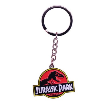 Brelok Park Jurajski Jurassic Park logo metal PL