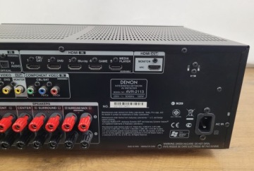 Denon AVR-2113 — аудиовидеоресивер 7.1 + пульт ДУ + Bluetooth