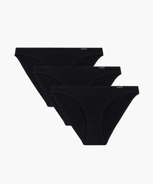 3-PACK majtki figi damskie bawełna Atlantic XL