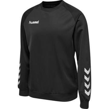 HUMMEL CZARNA KLASYCZNA SPORTOWA BLUZA LOGO 4O7 HMR__140