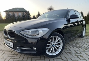 BMW Seria 1 F20-F21 Hatchback 5d 118i 170KM 2012 BMW Seria 1 1.6 Benzyna, Serwisowany, Skora, G...