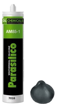 Silikon Neutralny Parasilico AM85-1 DO OKIEN, GRAFIT, ANTRACYT - RAL 7016