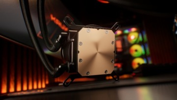 Водяной кулер KRUX HydroX 360 ARGB AIO, 3x120 мм вентилятора ARGB