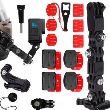 Uchwyt Naklejki 3m Adaptery do Kasku GoPro 12 11 9
