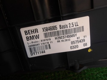 BMW 5 F10 F11 10-17 RADIÁTOR POUZDRO RADIÁTORU 9197019 EVROPA OE