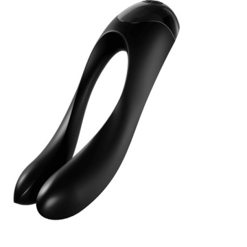 Пальчиковый массажер Satisfyer Candy Cane черный