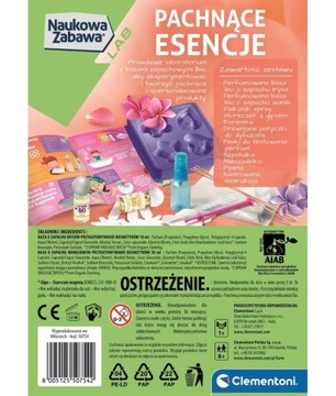 АРОМАТНЫЕ ЭССЕНЦИИ КЛЕМЕНТОНИ СОЗДАЮТ ПАРФЮМЕРНЫЕ УКРАШЕНИЯ