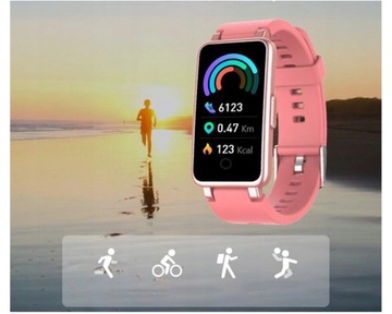 Zegarek SMARTBAND C2 Plus różowy