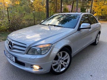 Mercedes Klasa C W204 Limuzyna 3.0 300 231KM 2008 Mercedes-Benz Klasa C Mercedes-Benz C 280 V6 4-Matic Super Stan Szwajcar
