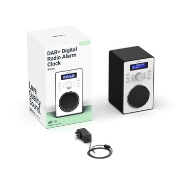 Ретро-радио DAB+. FM, Будильник, ЖК-дисплей