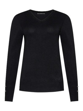 GUESS SWEATER - SWETER CZARNY DAMSKI XL