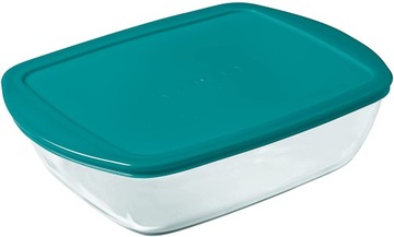 POJEMNIK Z POKRYWKĄ 1,1L PYREX COOK STORE TURKUS