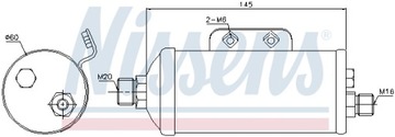 NISSENS SUŠIČ KLIMATIZACE HYUNDAI SONATA IV 01